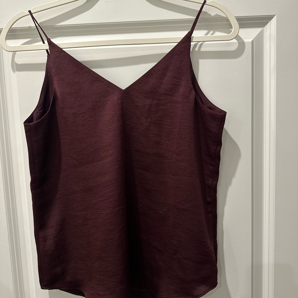 Express Deep Burgundy Blouse